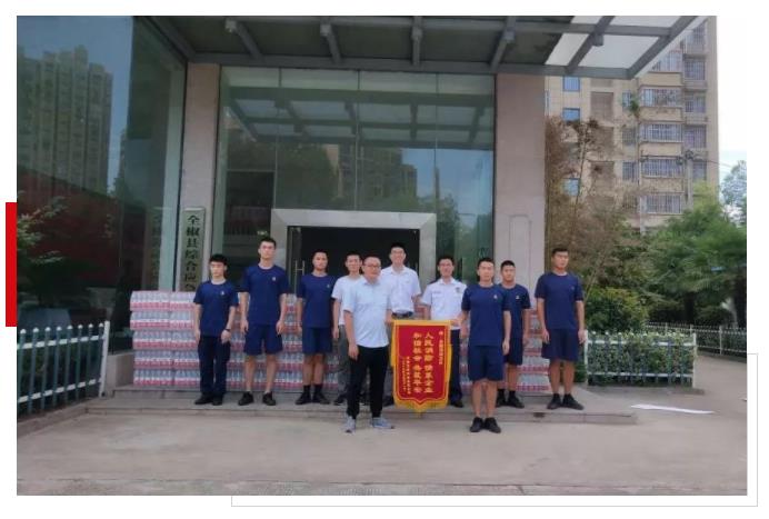 龍勝管走進(jìn)消防大隊(duì)慰問(wèn)我們“最可愛(ài)的人”，共續(xù)軍民魚(yú)水情