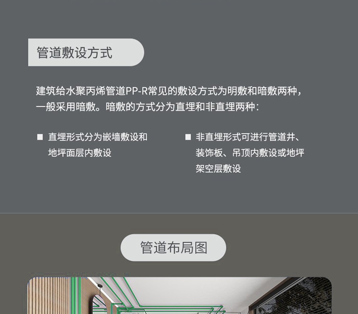 龍勝安居系列PPR水管