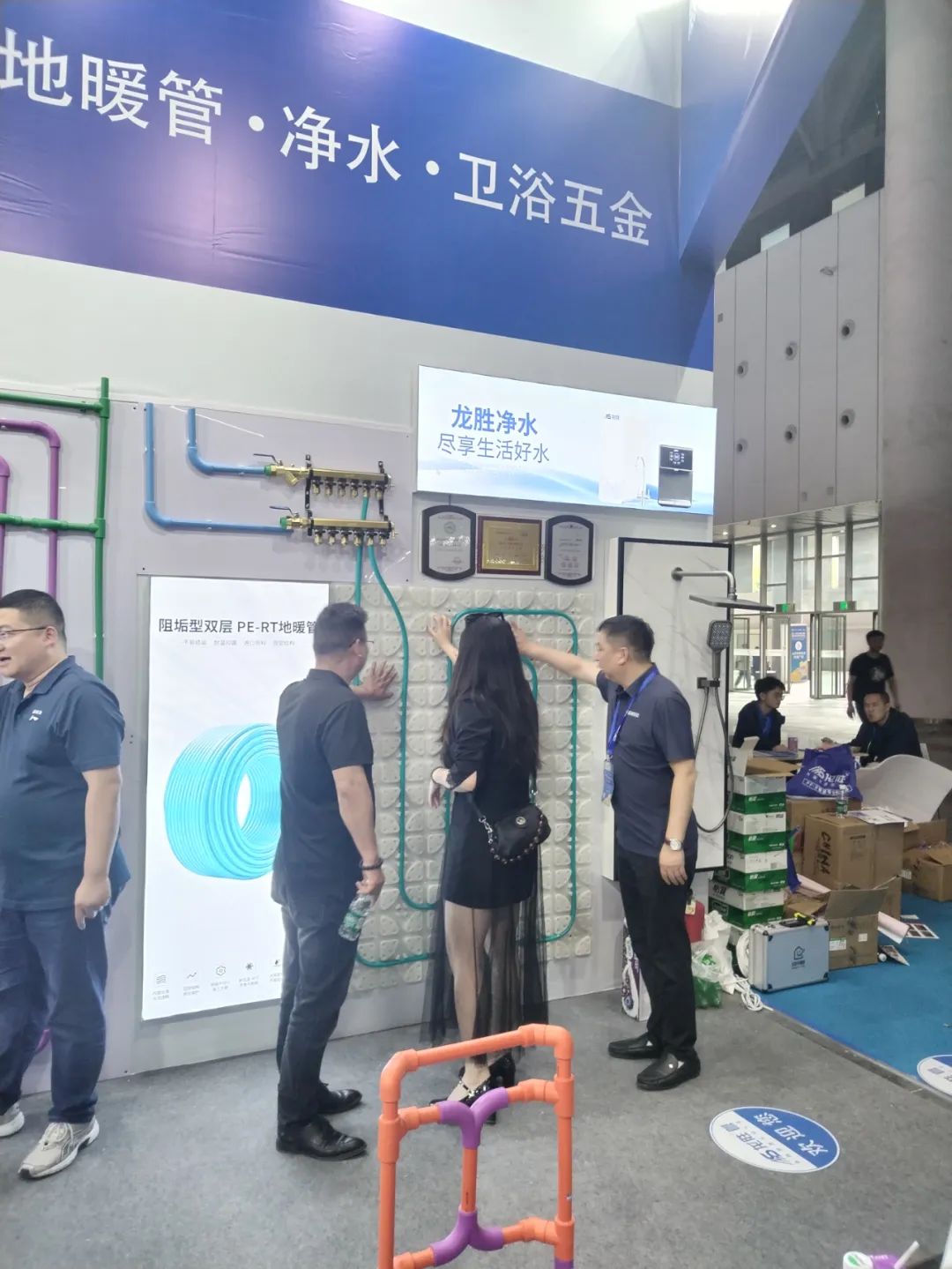 龍勝管2025成都建博會：用科技重塑健康，以藝術定義未來